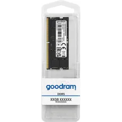 Pamięć SODIMM DDR5 GOODRAM 16GB (1x16GB) 4800MHz CL40 | PartsPC.pl