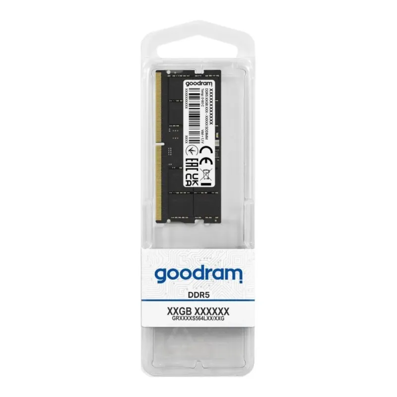 Pamięć SODIMM DDR5 GOODRAM 32GB (1x32GB) 5600MHz CL46 | PartsPC.pl