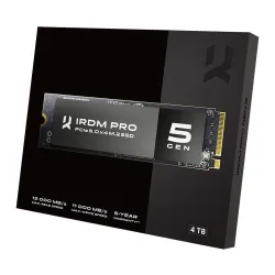 Dysk SSD GOODRAM IRDM PRO GEN 5 4TB PCIe NVMe 2.0 M.2 | PartsPC.pl