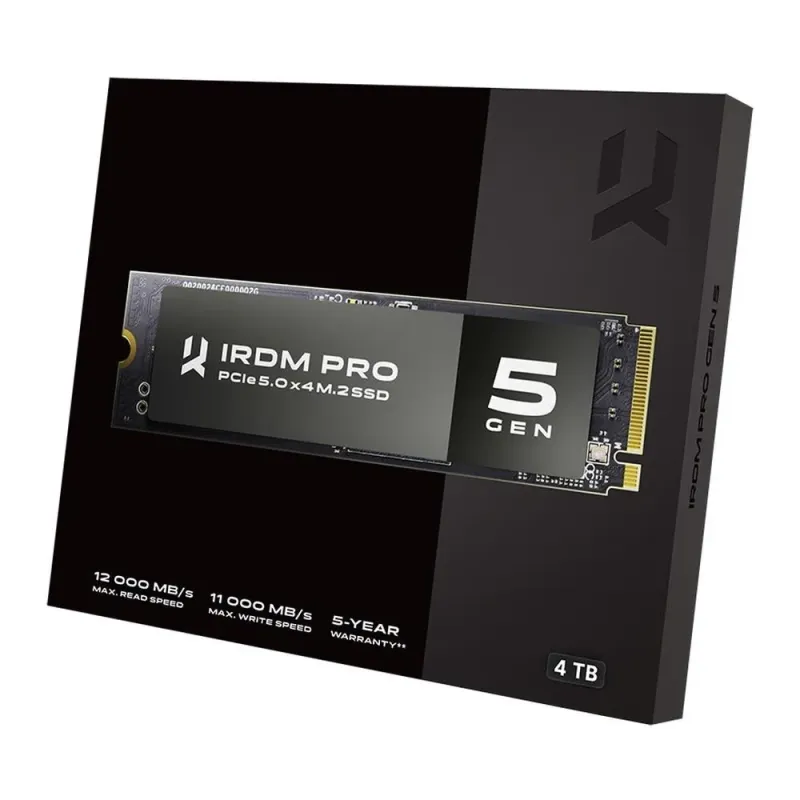 Dysk SSD GOODRAM IRDM PRO GEN 5 4TB PCIe NVMe 2.0 M.2 | PartsPC.pl