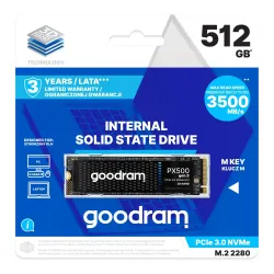 Dysk SSD GOODRAM PX500 Gen.3 512GB M.2 2280 PCIe Gen.3 | PartsPC.pl