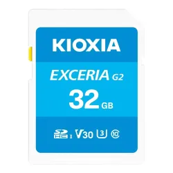 Karta pamięci SDHC KIOXIA EXCERIA G2 32GB UHS-I U3 V30 | PartsPC.pl