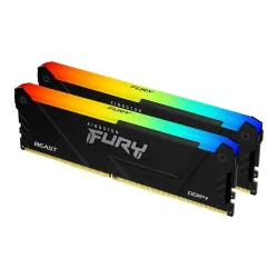 Pamięć DDR4 Kingston Fury Beast RGB 32GB (2x16GB) 1Gx8 | PartsPC.pl