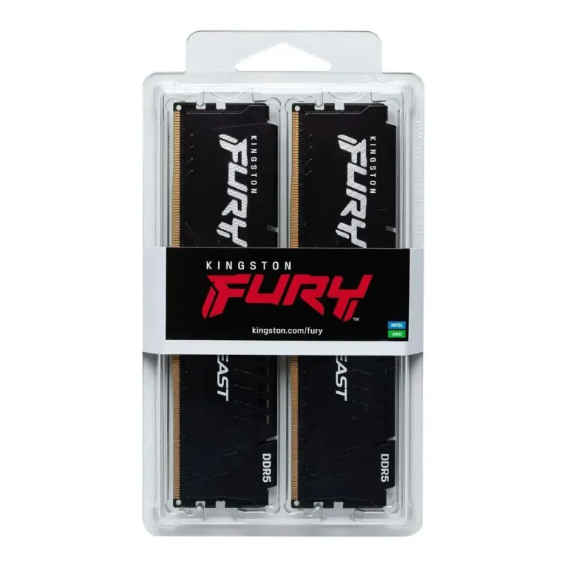 Pamięć DDR5 Kingston FURY Beast 32GB (2x16GB) 6000MHz | PartsPC.pl