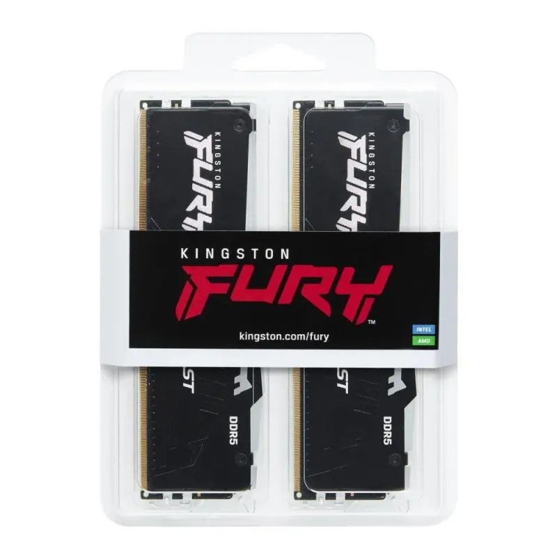 Pamięć DDR5 Kingston FURY Beast RGB 64GB (2x32GB) | PartsPC.pl
