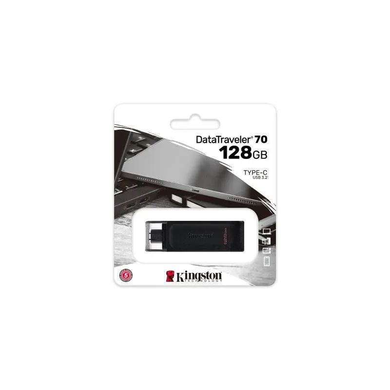 Pendrive Kingston DataTraveler 70 128GB USB 3.2 Gen 1 | PartsPC.pl