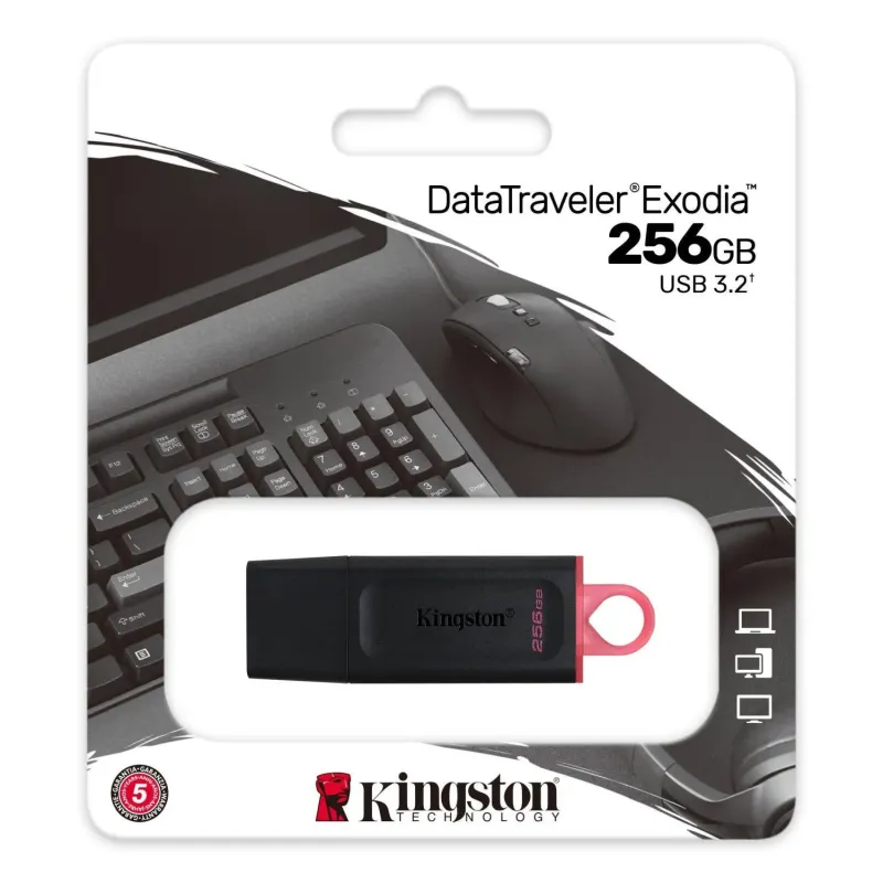 Pendrive Kingston DataTraveler Exodia 256GB USB 3.2 Gen 1 | PartsPC.pl
