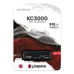 Dysk SSD Kingston KC3000 512GB M.2 2280 PCIe Gen 4.0 x4 | PartsPC.pl
