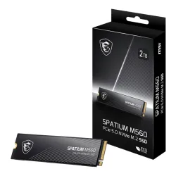 Dysk SSD MSI SPATIUM M560 2TB PCIe 5.0 NVMe 2.0 M.2 2280 | PartsPC.pl
