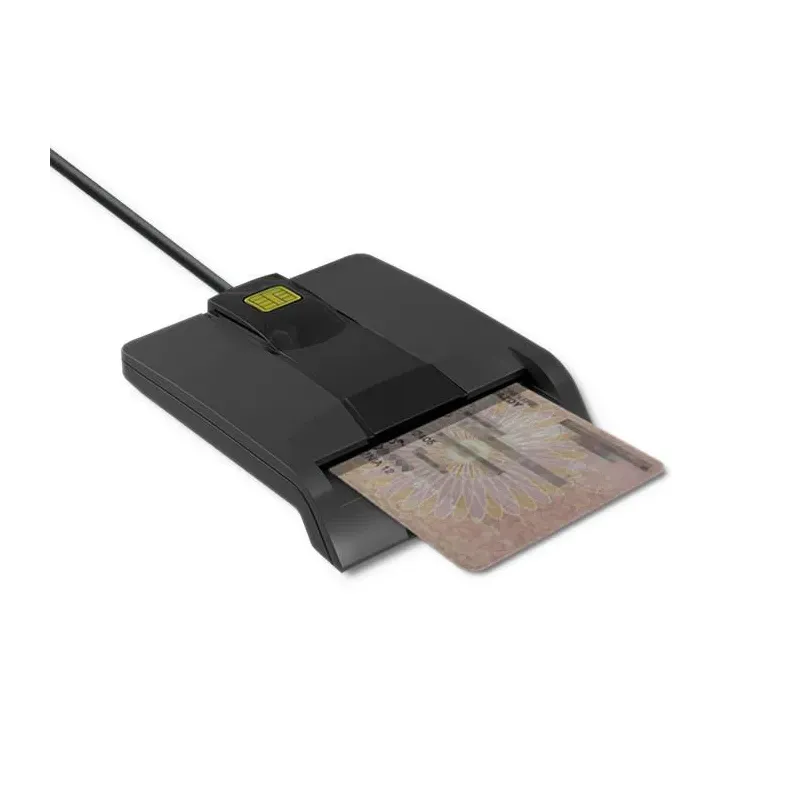 Czytnik kart chipowych ID Qoltec SCR-0634 | USB 2.0 + | PartsPC.pl