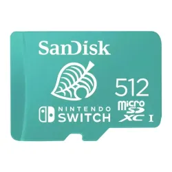 Karta pamięci microSDXC SanDisk Nintendo Switch 512GB | PartsPC.pl