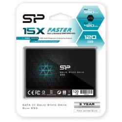 Dysk SSD Silicon Power S55 120GB 2.5" SATA3 (550/420 | PartsPC.pl