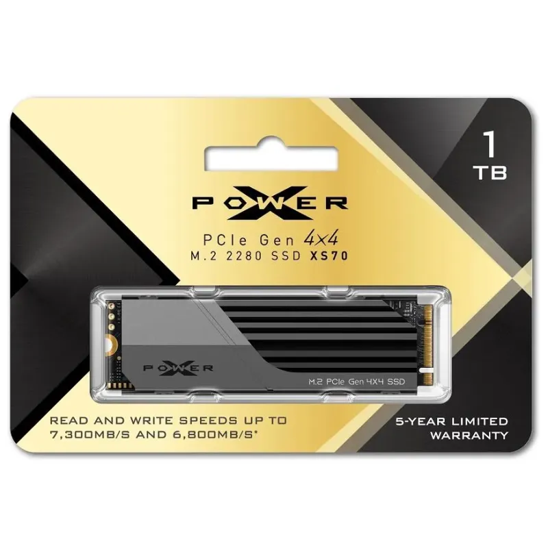 Dysk SSD Silicon Power XS70 1TB M.2 PCIe Gen4x4 NVMe | PartsPC.pl
