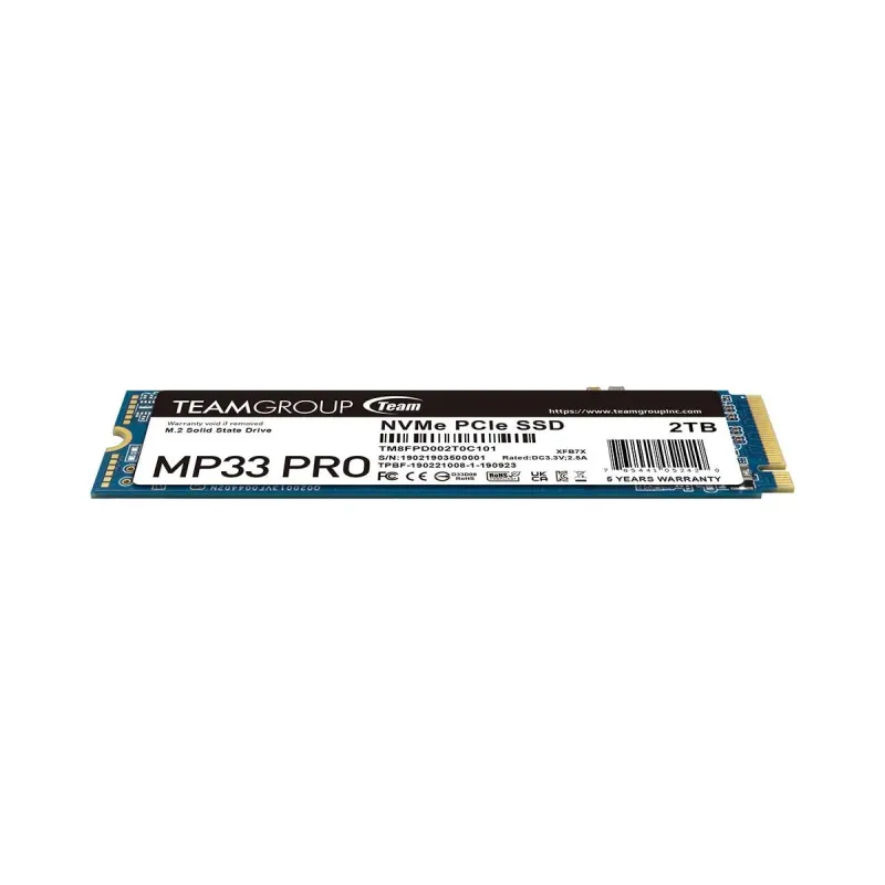 Dysk SSD Team Group MP33 PRO 2TB M.2 2280 PCIe NVMe Gen3 | PartsPC.pl