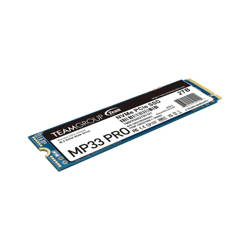 Dysk SSD Team Group MP33 PRO 2TB M.2 2280 PCIe NVMe Gen3 | PartsPC.pl