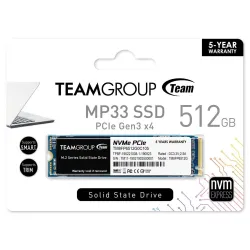Dysk SSD Team Group MP33 512GB M.2 2280 PCIe NVMe | PartsPC.pl