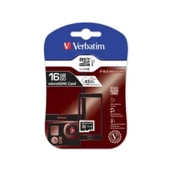 Karta pamięci MicroSDHC Verbatim 16GB Class 10 | PartsPC.pl