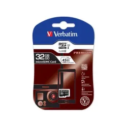 Karta pamięci MicroSDHC Verbatim 32GB Class 10 | PartsPC.pl