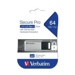 Pendrive Verbatim Store 'n' Go Secure Pro 64GB USB 3.0 | PartsPC.pl