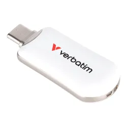 Pendrive Verbatim Plectra 512GB USB-C 3.0 White | PartsPC.pl