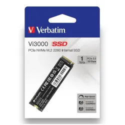 Dysk SSD Verbatim Vi3000 1TB M.2 2280 PCIe Gen3 NVME | PartsPC.pl