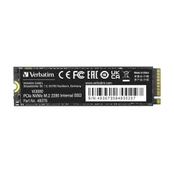 Dysk SSD Verbatim Vi3000 512GB M.2 2280 PCIe Gen3 NVME | PartsPC.pl