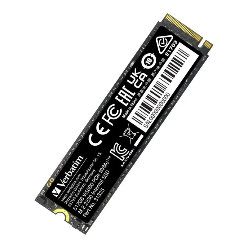 Dysk SSD Verbatim Vi5000 512GB M.2 2280 PCIe Gen4 NVME | PartsPC.pl