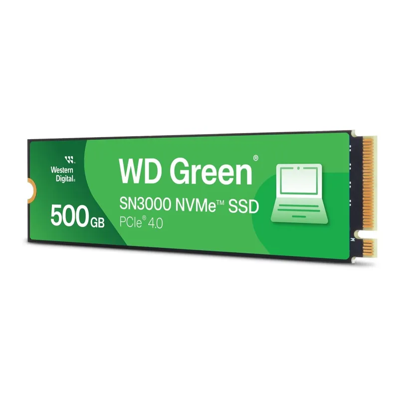 WD Green™ SN3000 NVMe™ SSD POWERED BY SANDISK 500 GB | PartsPC.pl