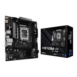 Płyta ASRock H810M-H /H810/DDR5/SATA3/M.2/USB3.0/PCIe4.0/ | PartsPC.pl
