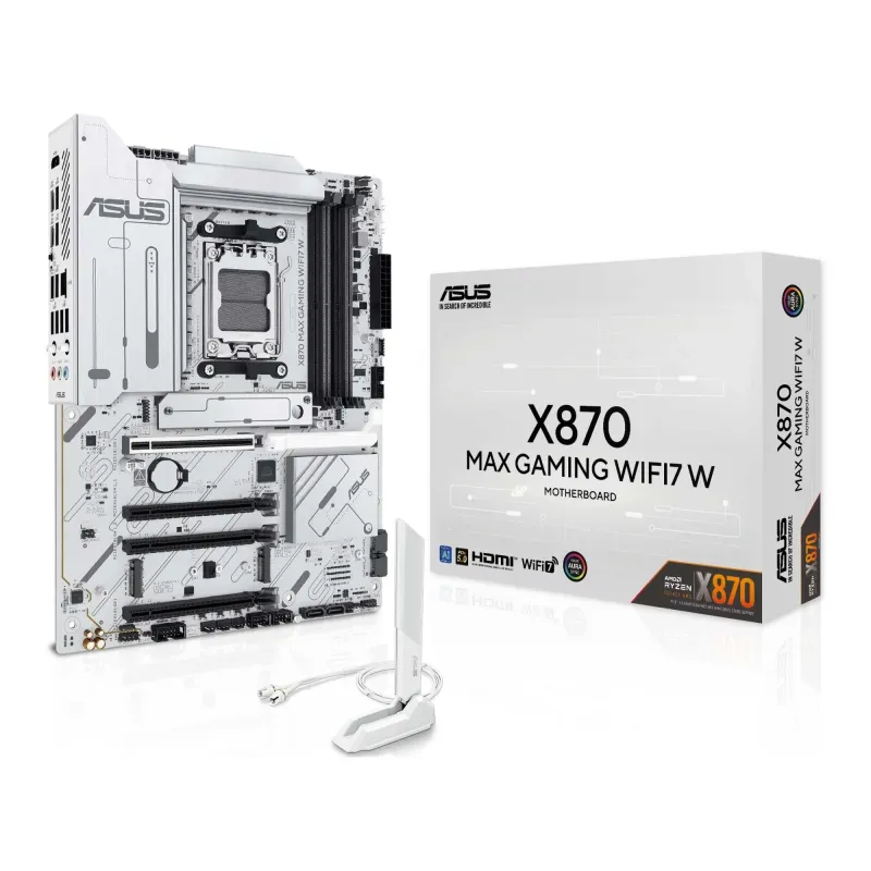 Płyta Asus X870 MAX GAMING WIFI7 W /AMD | PartsPC.pl