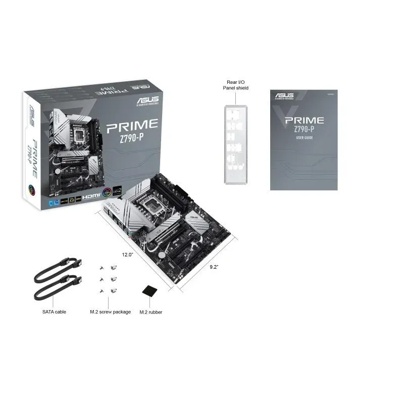 Płyta Asus PRIME Z790-P /Z790/DDR5/SATA3/M.2/USB3.2/PCIe5 | PartsPC.pl