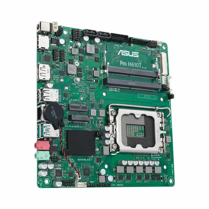 Płyta Asus Pro H610T-CSM /H610/DDR5/SATA3/M.2/USB3.1/s.17 | PartsPC.pl