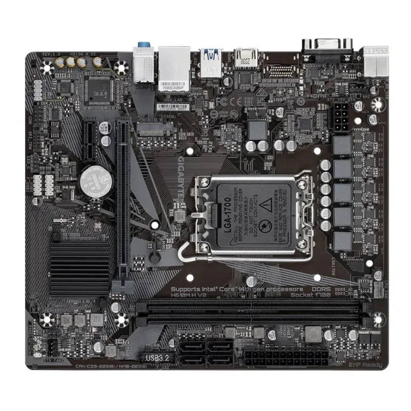 Płyta Gigabyte H610M H V2 (rev. 1.0) | PartsPC.pl