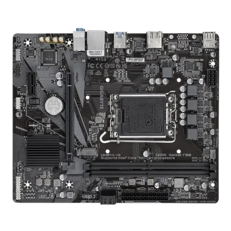 Płyta Gigabyte H610M K V2 (rev. 1.0) | PartsPC.pl