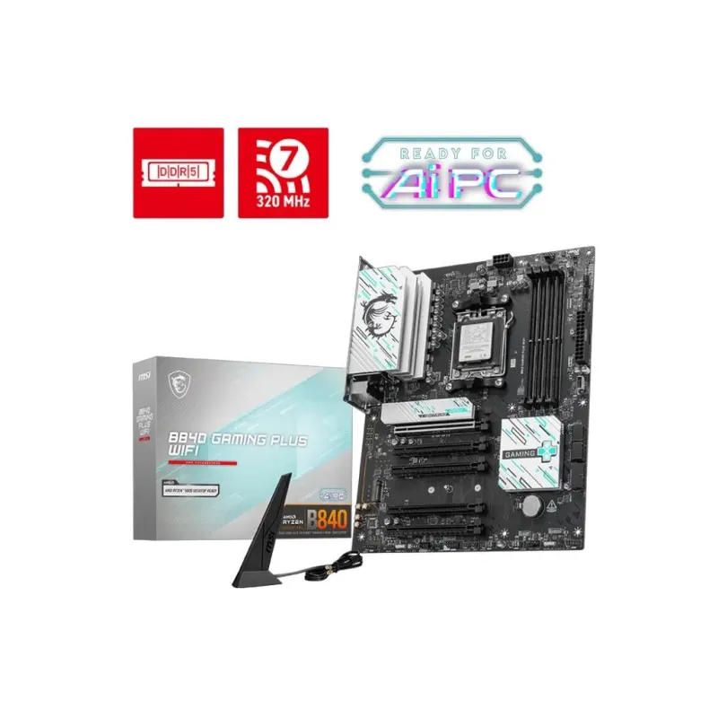 Płyta MSI B840 GAMING PLUS WIFI /AMD | PartsPC.pl