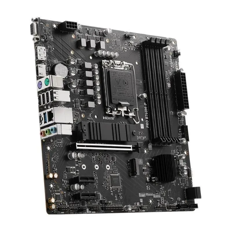 Płyta MSI PRO B760M-P /B760/DDR5/SATA3/M.2/USB3.0/PCIe4.0 | PartsPC.pl