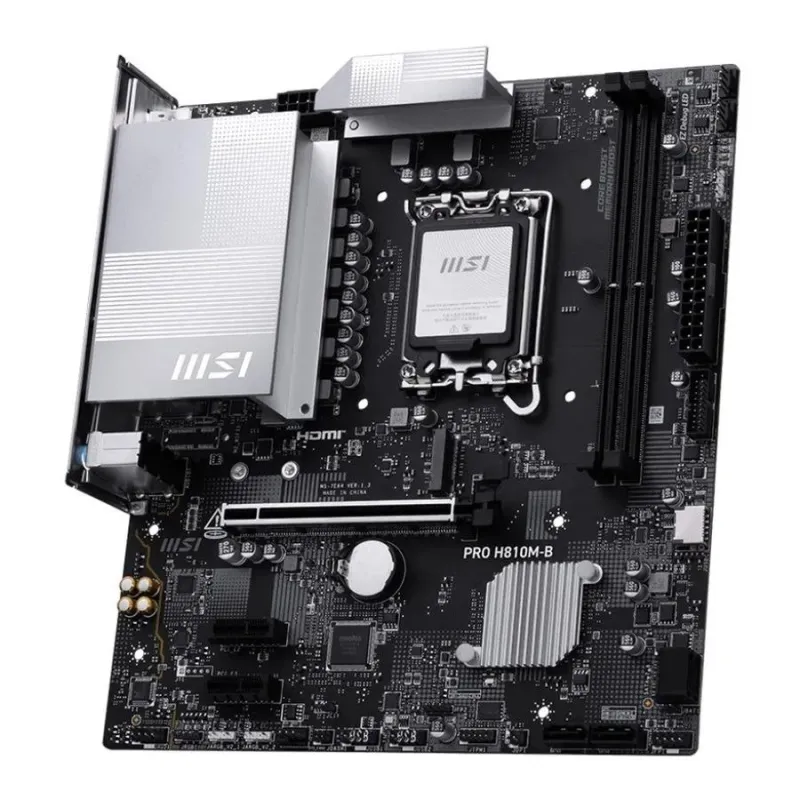 Płyta MSI PRO H810M-B /H810/DDR5/SATA3/M.2/USB3.1/PCIe5.0 | PartsPC.pl