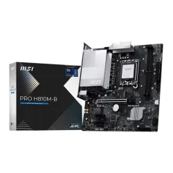 Płyta MSI PRO H810M-B /H810/DDR5/SATA3/M.2/USB3.1/PCIe5.0 | PartsPC.pl