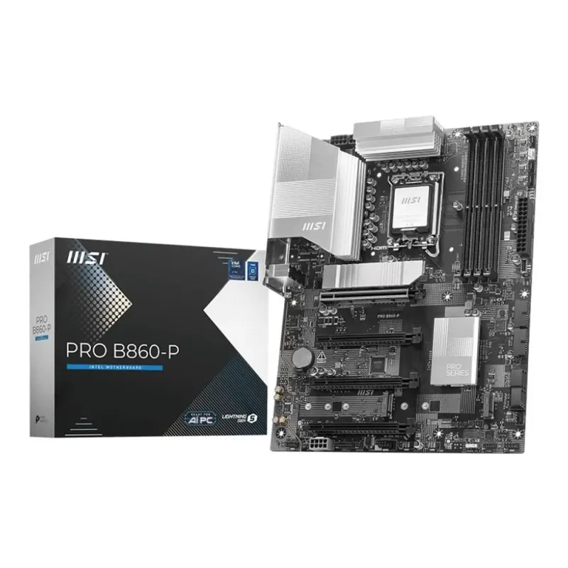 Płyta MSI PRO B860-P /B860/DDR5/SATA3/M.2/TB4/PCIe5.0/s.1 | PartsPC.pl