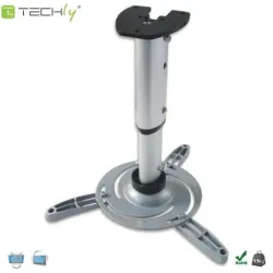 Ramię do projektora Techly 60-120 cm. 15kg, sufitowe, | PartsPC.pl