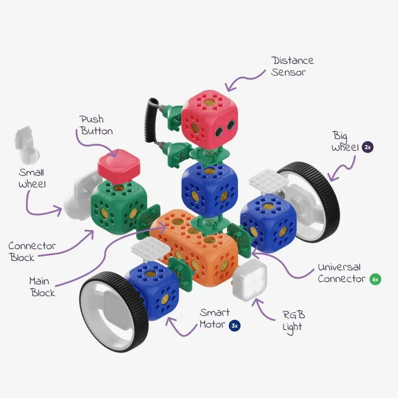 Robot do nauki programowania Robo Wunderkind Education | PartsPC.pl