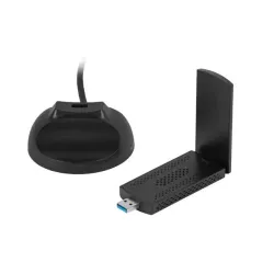 Karta sieciowa bezprzewodowa WIFI Lanberg USB 3.0 AX3000 | PartsPC.pl