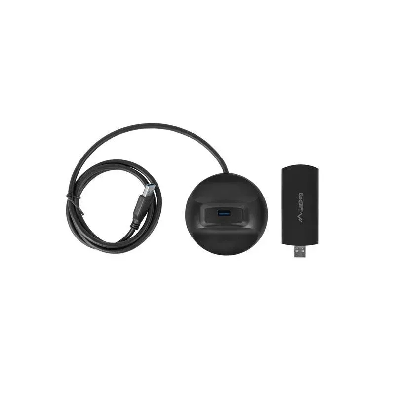 Karta sieciowa bezprzewodowa WIFI Lanberg USB 3.0 AX3000 | PartsPC.pl