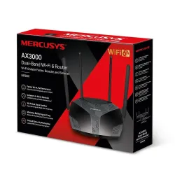 Router bezprzewodowy Mercusys MR80X AX3000 3xLAN 1xWAN | PartsPC.pl