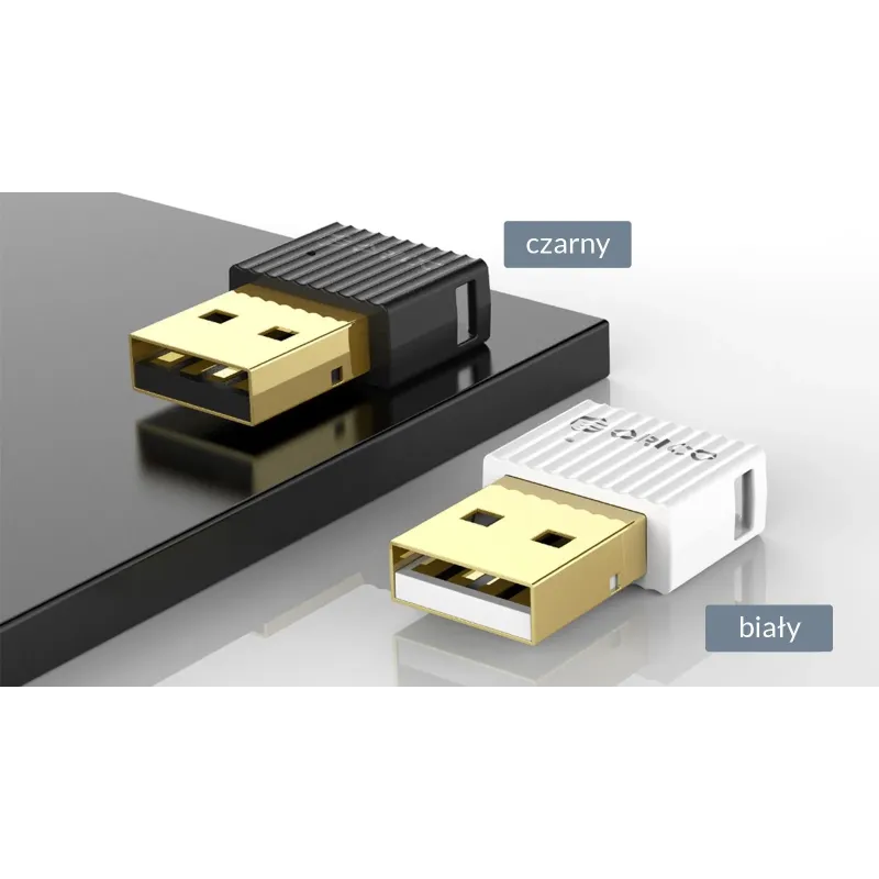 Adapter Bluetooth 5.0 Orico BTA-508-BK-BP USB-A, czarny | PartsPC.pl