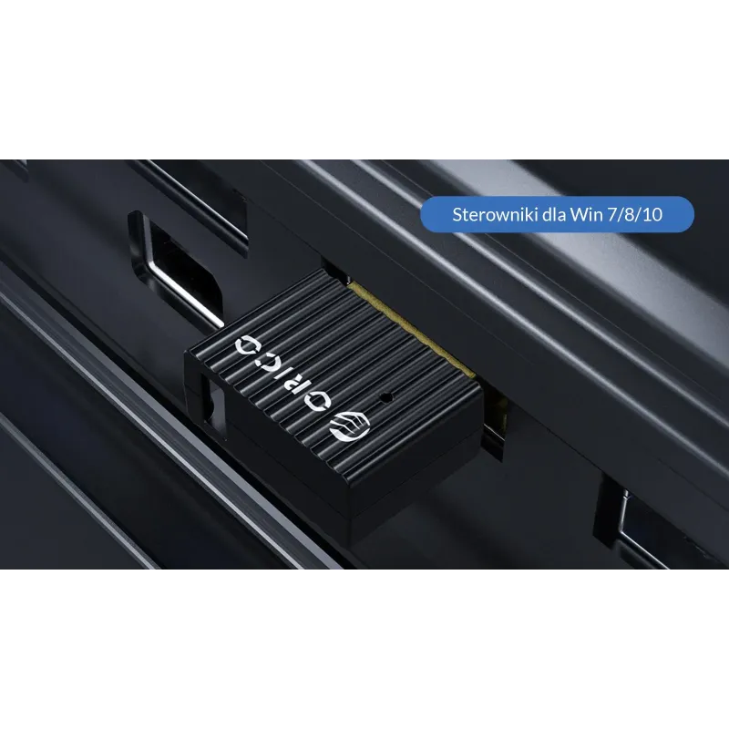 Adapter Bluetooth 5.0 Orico BTA-508-BK-BP USB-A, czarny | PartsPC.pl