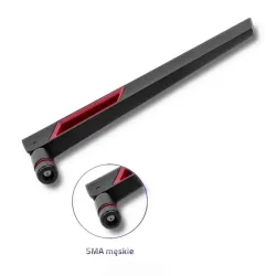 Antena Wi-Fi Qoltec 2.4/5GHz dookólna | 5dBi | PartsPC.pl