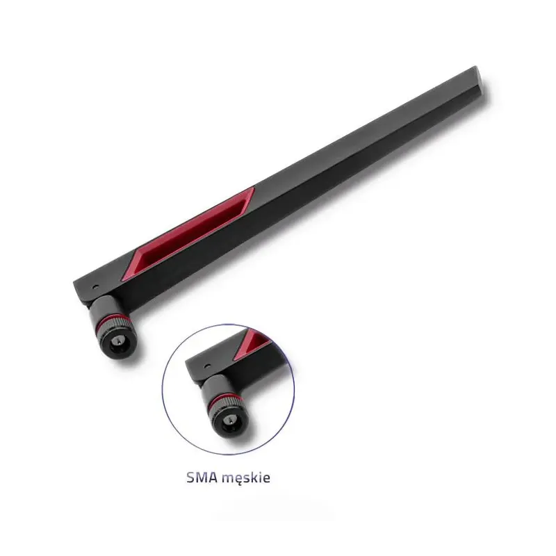 Antena Wi-Fi Qoltec 2.4/5GHz dookólna | 5dBi | PartsPC.pl