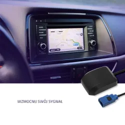 Antena GPS Qoltec 28dBi | Zewnętrzna | PartsPC.pl