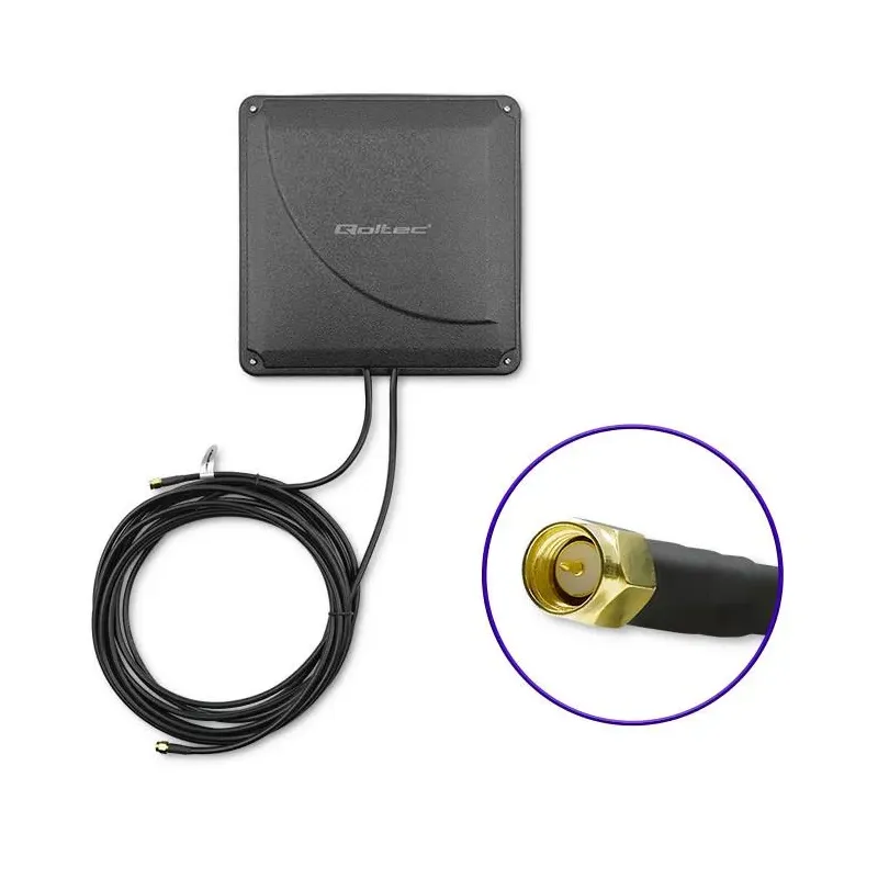 Antena 4G LTE DUAL Qoltec MIMO booster | 35dBi | 50W | | PartsPC.pl